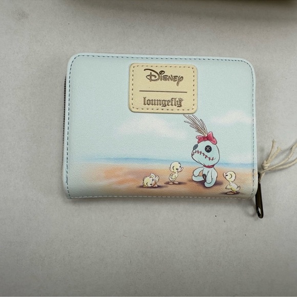 Loungefly Disney Stitch & Angel Beach Date Mini Backpack& Wallet Set main image 4